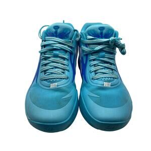 Puma MB.02 LaMelo Ball Rookie ROTY Basketball Shoes Blue Men’s 6.5 Women’s 8